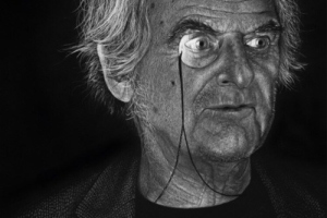 Ingemann/ pastel på sort papir